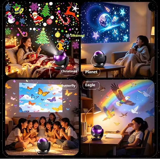 Proyector para dormir sin miedo · 24 mundos